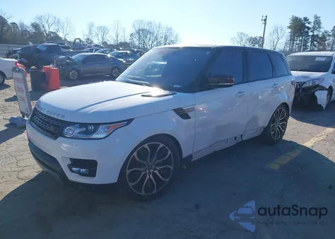 2017 Land Rover Range Rover Sport 3.0L V6 Supercharged Se z USA, uszkodzony, nr VIN SALWG2FV5HA145943